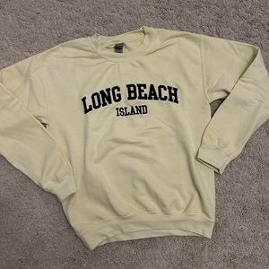 Crew neck sweatshirt